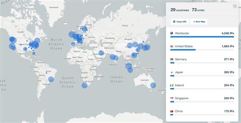 Geoip Visualize Ip Data On Map Stack Overflow