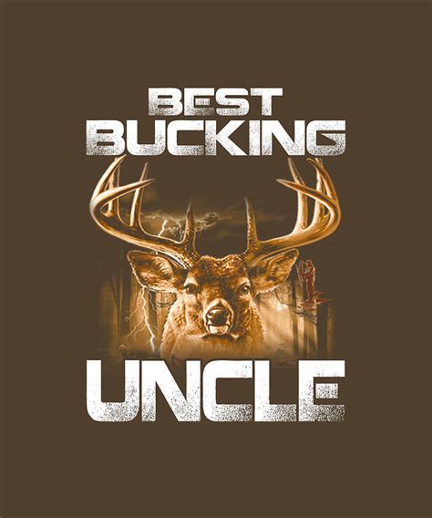 Best Bucking Uncle Deer Hunter Drawing By Dhbubble Fine Art America