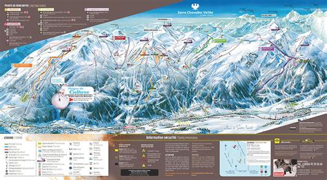 Ski runs map – Visititaly.info