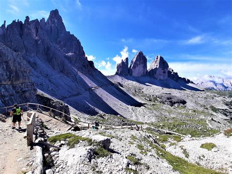 Tre Cime Di Lavaredo Dalla Val Fiscalina