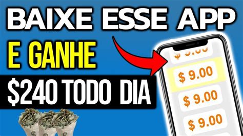 Baixe Esse App Que Ganha Dinheiro De Verdade E Saque 240 Todo Dia De GraÇa Como Ganhar