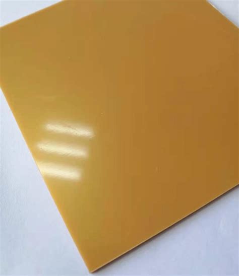 Colored Golden Acrylic Abs Plastic Sheet For Advertising Laser