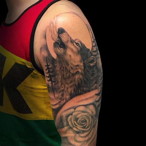 Top Best Howling Wolf Tattoo Ideas Inspiration Guide