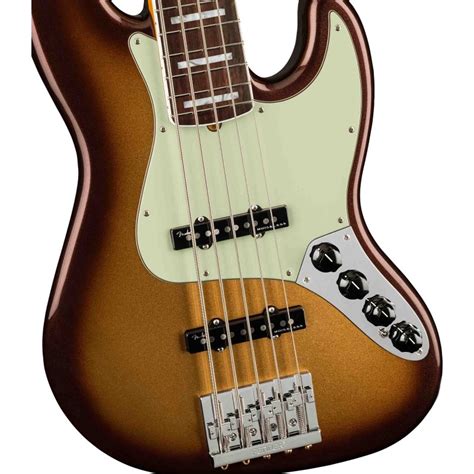 Fender AM Ultra Jazz Bass V RW MBST Bajo Eléctrico 5 Cuerdas Multison