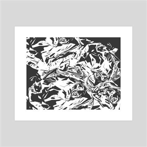 abstracto de las personas  art print  azul pereda inprnt