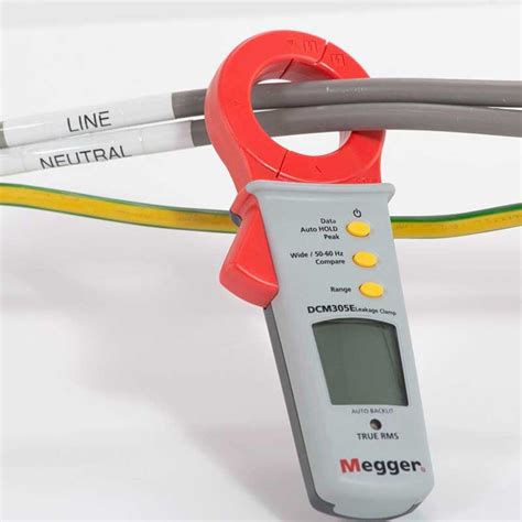 Megger Dcm E Earth Leakage Clamp Meter