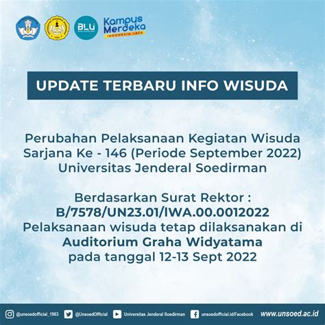 UNSOED On Twitter Hallo Gens Ada Update An Terbaru Nich