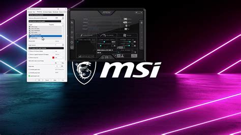 Msi Afterburner On Screen Display Monitoring And Features