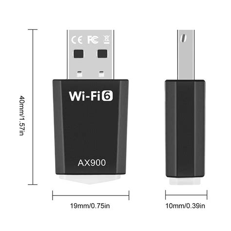 Ax Wifi Usb Adapter Dual Band Wifi Receiver Usb Wifi Dongle For