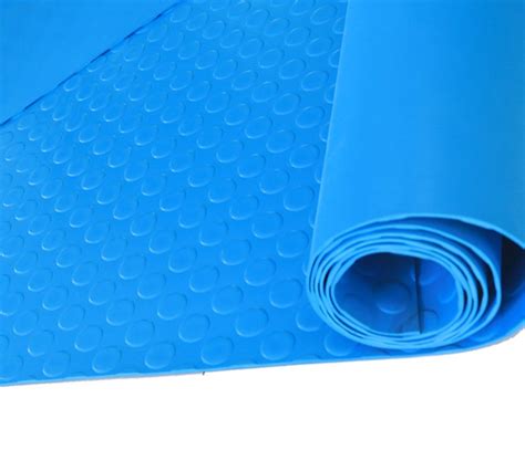 Vulcanized Anti Slip Diamond Willow Leaf Rubber Sheets Mat Floor