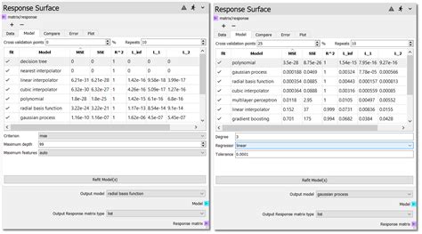 Response Surface — Nodeworks User Guide 2020 Documentation