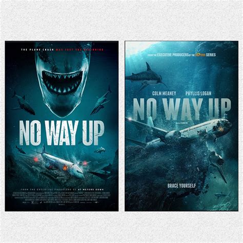 No Way up 2024 Movie Poster Movie Art Poster Wall Decor Room Decor Canvas Film Poster Gift - Etsy