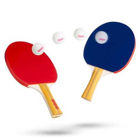 Play22usa Ping Pong Paddle Set 4 Paddles 8 Balls Case Indoor