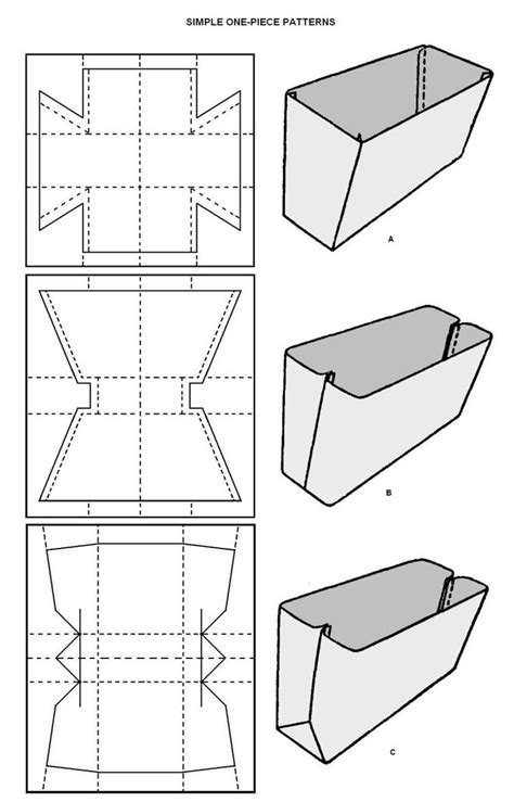 Printable Tote Bag Pattern Template