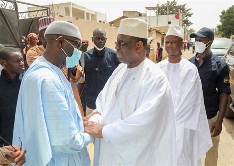 En Images La Visite Du Président Macky Sall à Tivaouane