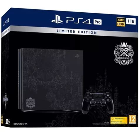 Playstation 4 Pro Edição Limitada Kingdom Hearts Ps4 Pro Frete Grátis