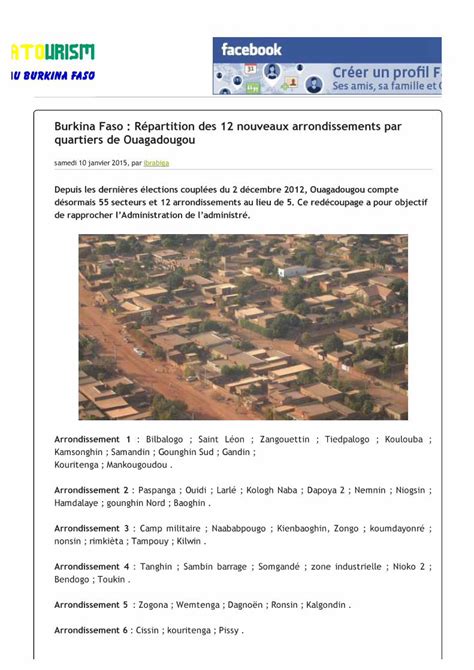 Pdf Les Arrondissements De Ouagadougou Dokumen Tips