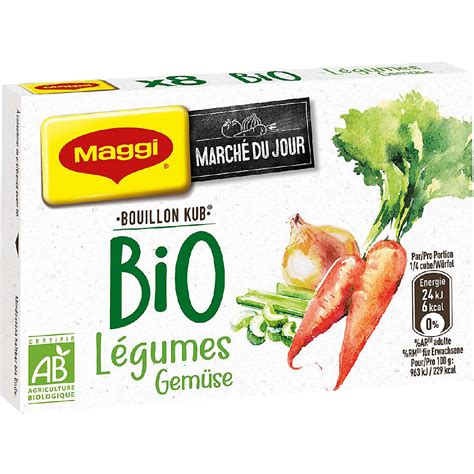 Maggi Bio Organic Vegetable Stock Kube Migros