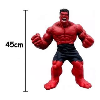 Boneco Hulk Vermelho Cm Gigante Marvel Revolution Mimo Shopee