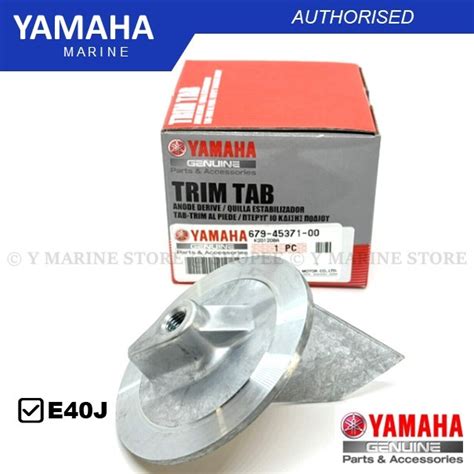 Yamaha Outboard Trim Tab 2 Stroke And 4 Stroke Shopee Malaysia