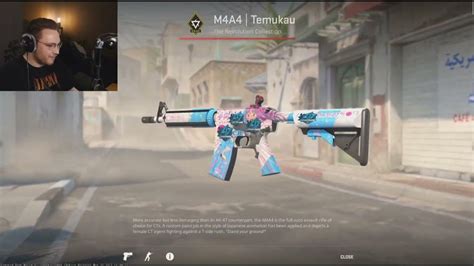 Ohnepixel Cs2 M4a4 Temukau Katowice 2014 Foil Ldlc Stickers On Skin