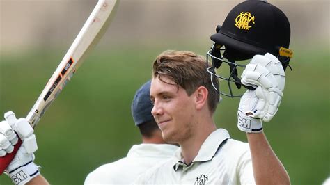 Cricket Cameron Green Made 185 In A Stunning Performance For Wa Which