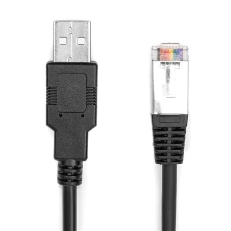 Cisco® Usb Console Cable Usb A To Rj45 Rollover Cable