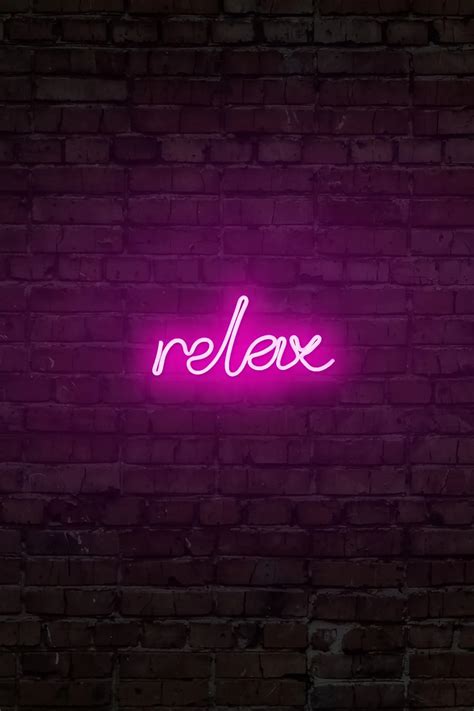 Neon Shazamneon Relax Led Dekoratif Duvar Aydınlatması Neon Duvar