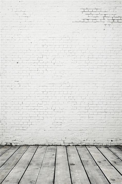 White Brick Photo Backdrop White Brick Wall Texture Background Stock