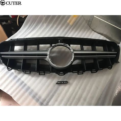 W Amg Style Gt R Abs Vertical Grill Grille For Mercedes Benz W