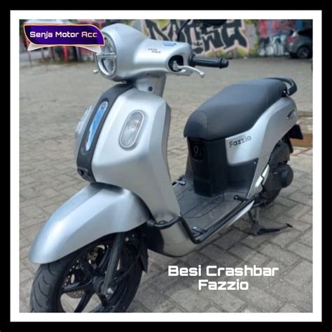 Crashbar Tubular Yamaha Fazzio Pelindung Body Motor Dan