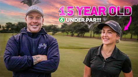 Incredible 9 Hole Playing Lesson With Future LPGA Star Sofia Benitez