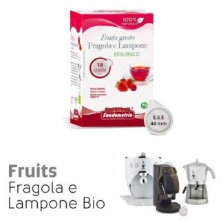 Cialde Fruits Gusto Fragola E Lampone San Demetrio In Filtro Carta