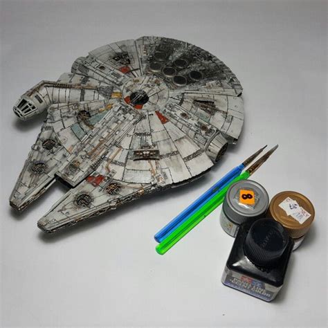 Millennium Falcon Bandai Star Wars Plastic Model Kit Scale 1/144 ...