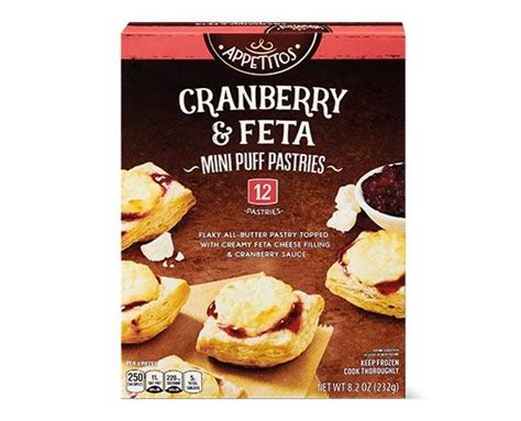 Appetitos Gouda Or Feta Mini Puff Pastries Aldi — Usa Specials Archive