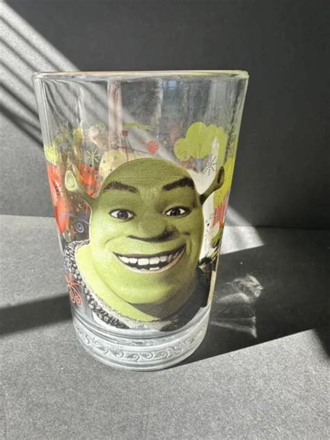 Mcdonalds Shrek The Third Glass Shrek Dreamworks Vintage