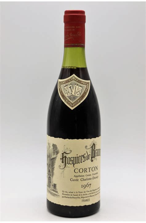 Hospices de Beaune Corton Cuvée Charlotte Dumay 1967