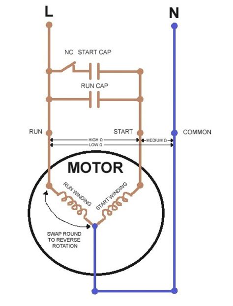 Ac Compressor Capacitor Wiring Wiring Diagram Of Single Phas