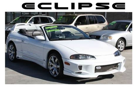 1997 Mitsubishi Eclipse Spyder Gs T Convertible 2 Door 20l