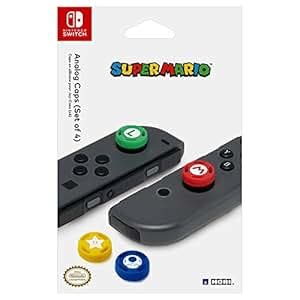 Hori Super Mario Analog Caps Nintendo Switch Accesorios Y Piezas De