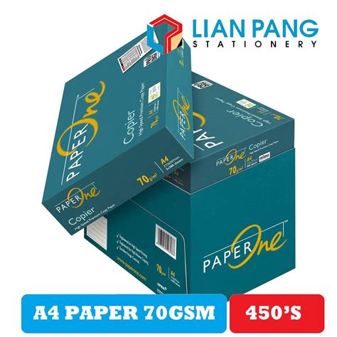 Paper One A4 Paper 70gsm80gsm 450 Sheets 1box 10 Reams