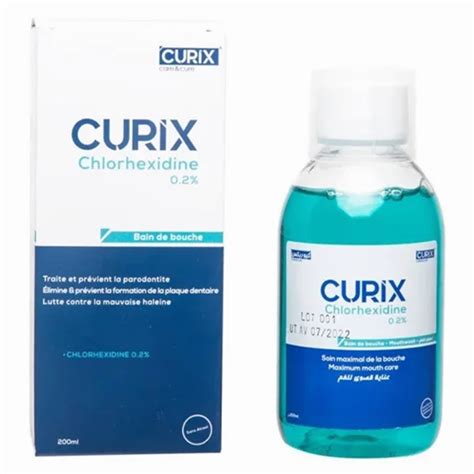 Curix Bain De Bouche Chlorhexidine 0 2 200ML PARA CENTRE