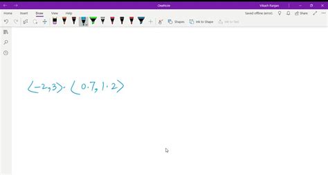 SOLVED:2-10 Find 𝐚 ·𝐛 𝐚= - 2,3 , 𝐛= 0.7,1.2