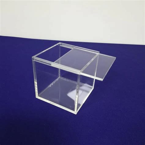 Clear Acrylic Sliding Lid Box,Acrylic Gift Box With Sliding Lid - Buy ...