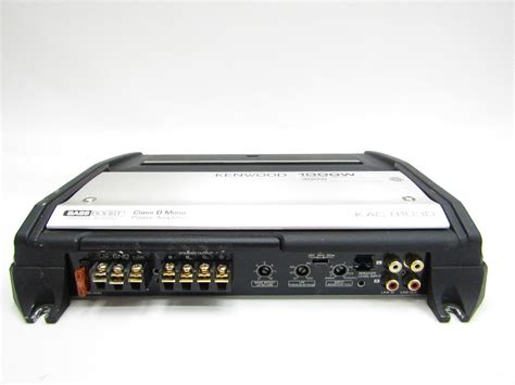 Kenwood KAC 8130D 1000 Watt Class D Mono Power Amplifier