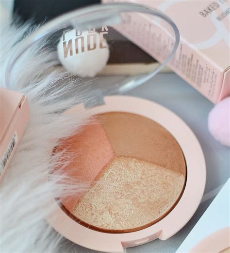 Палетка для контуринга Golden Rose Nude Look Baked Trio Face Powder 3 в