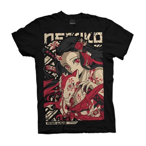 Camiseta Anime Demon Slayer Kimetsu No Yaiba Tanjiro Nezuko Zenitsu