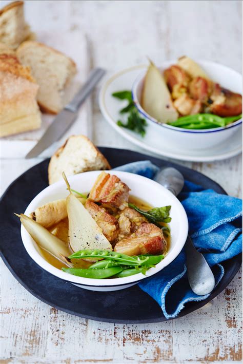 Pork Pear Parsnip Sage Stew Food Home Magazine