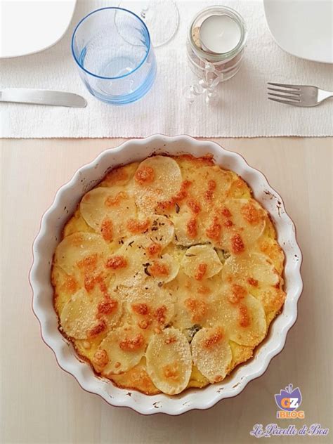 Sformato Di Patate E Formaggio Al Forno Con Erbe Aromatiche Ricetta