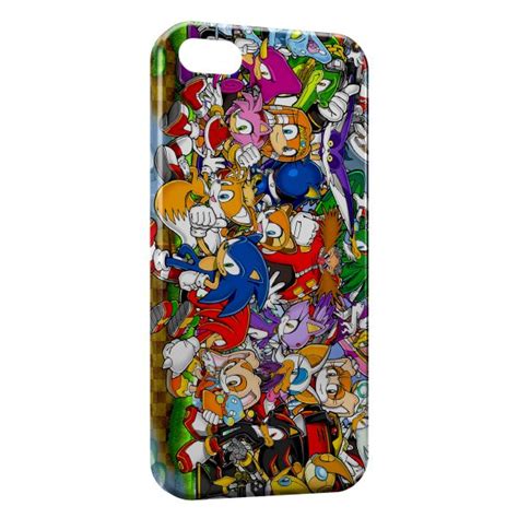 Coque IPhone 4 4S Sonic Personnages Pixypia